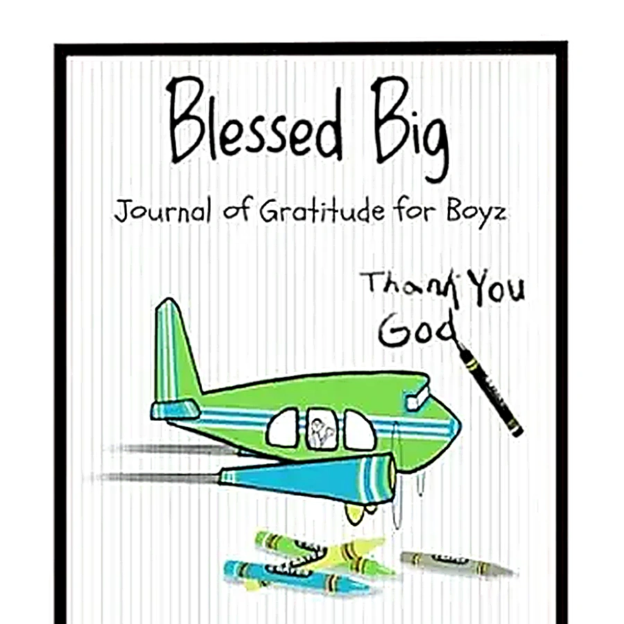 Blessed Big Journal of Gratitude for Boyz