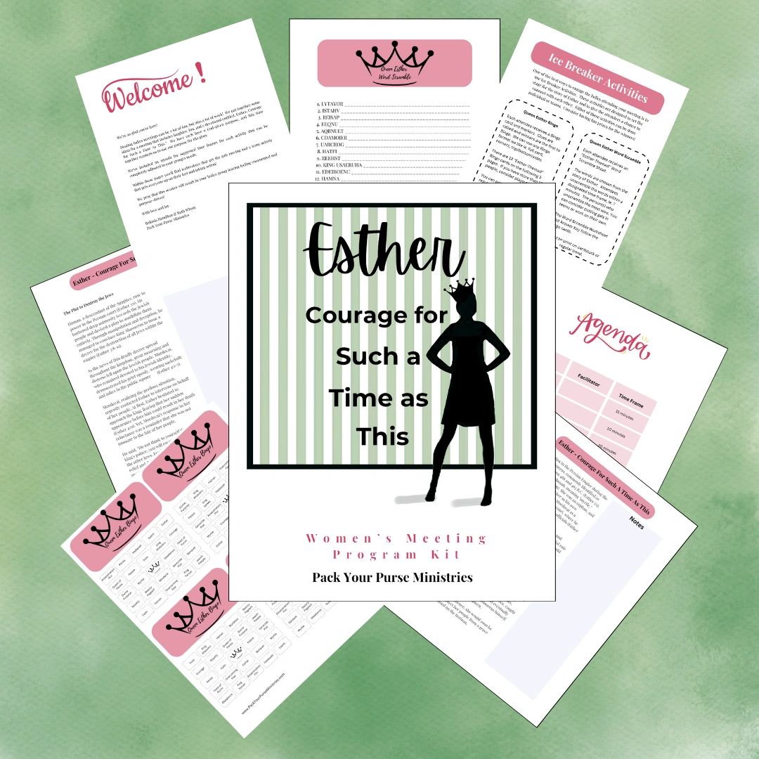 Women's meeting program kit cover
