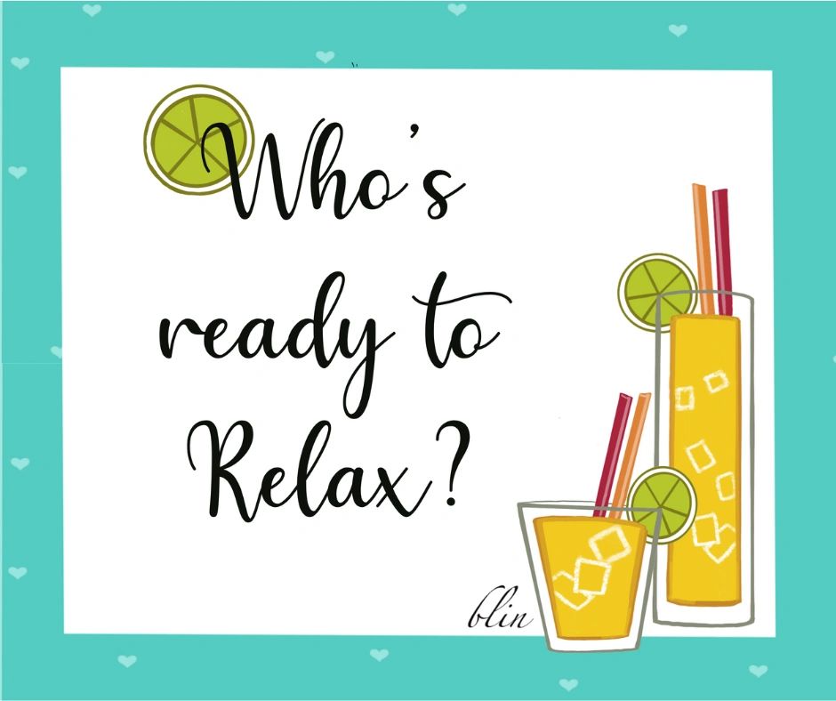 Relaxation theme with cocktails and lime