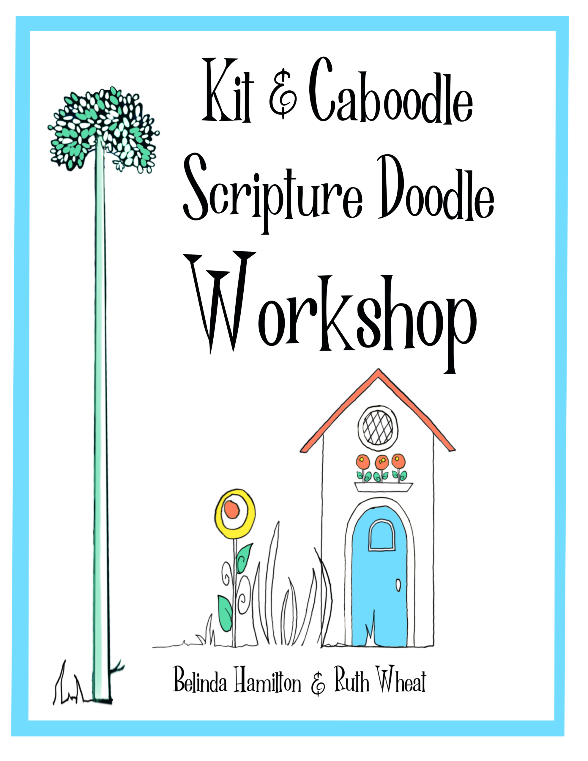 Scripture Doodle Workshop book cover illustration